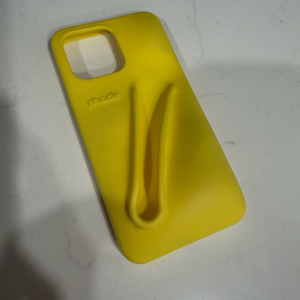 RHODE Vibrant Yellow Phone Case iPhone 15 pro max